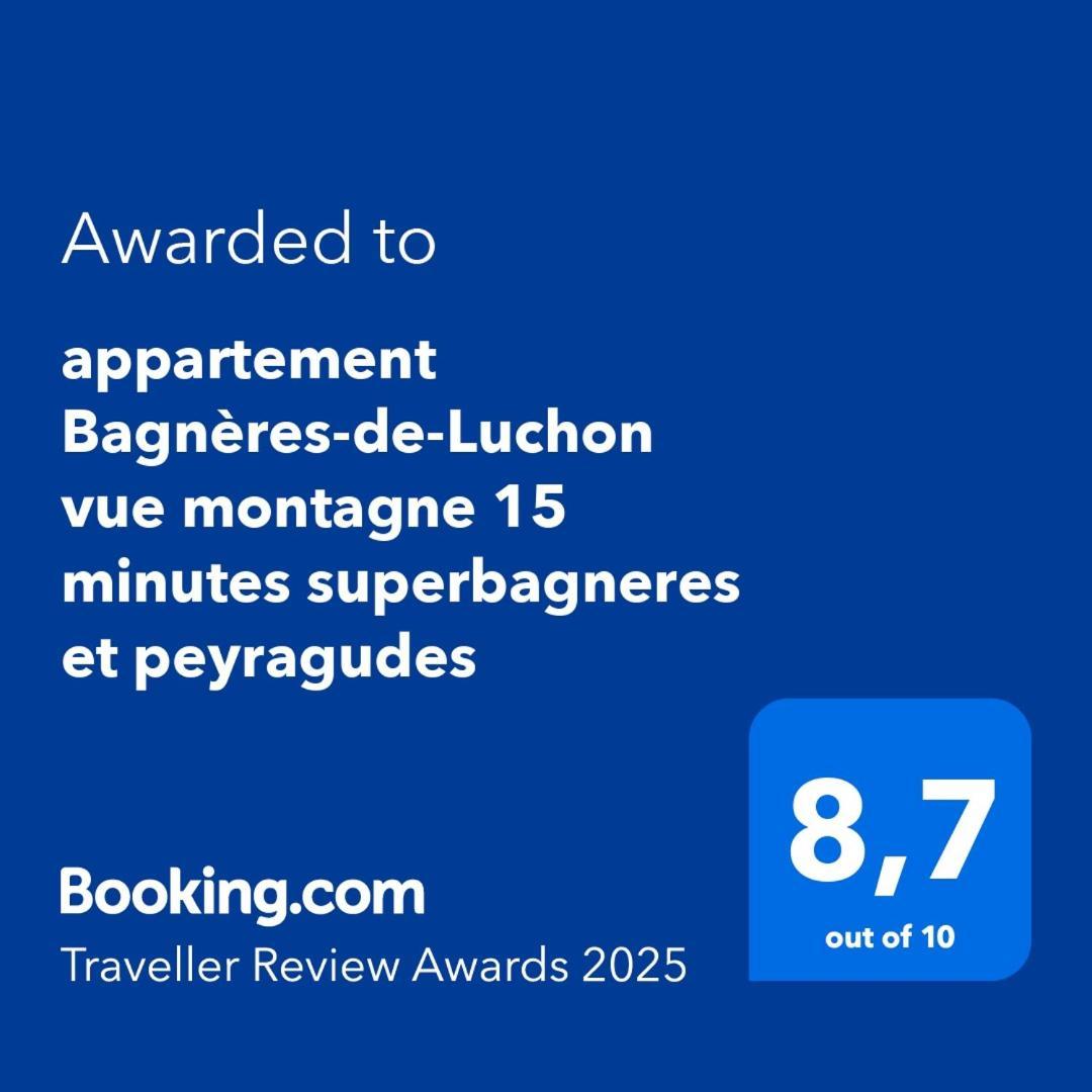Appart T 3 Bagneres-De-Luchon Vue Montagne - Piscine Mi Juin Exteriör bild